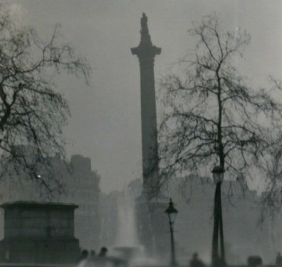 Wielki Smog 1952. Źródło: Wikimedia commons.