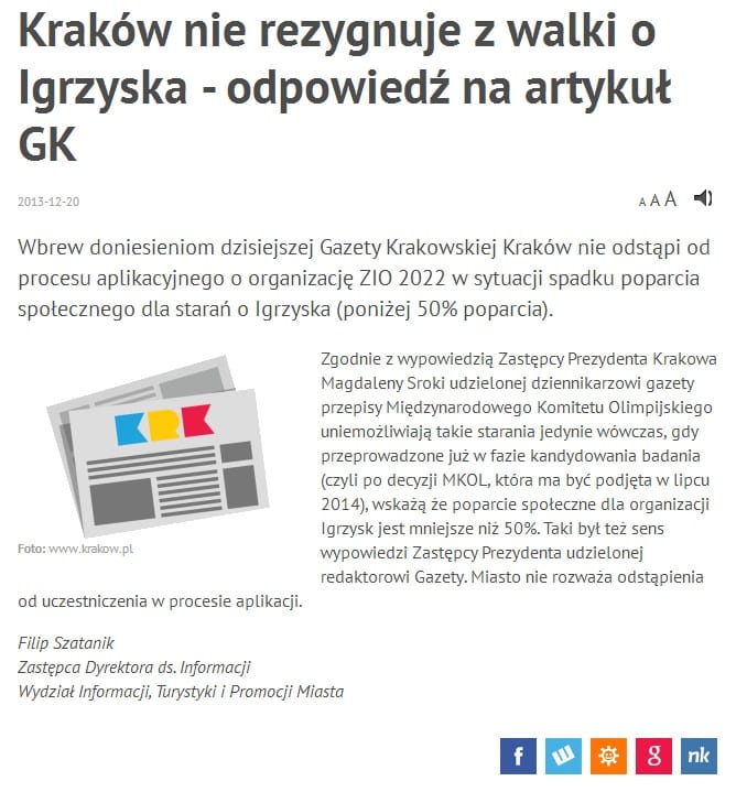 Źródło: Krakow.pl.