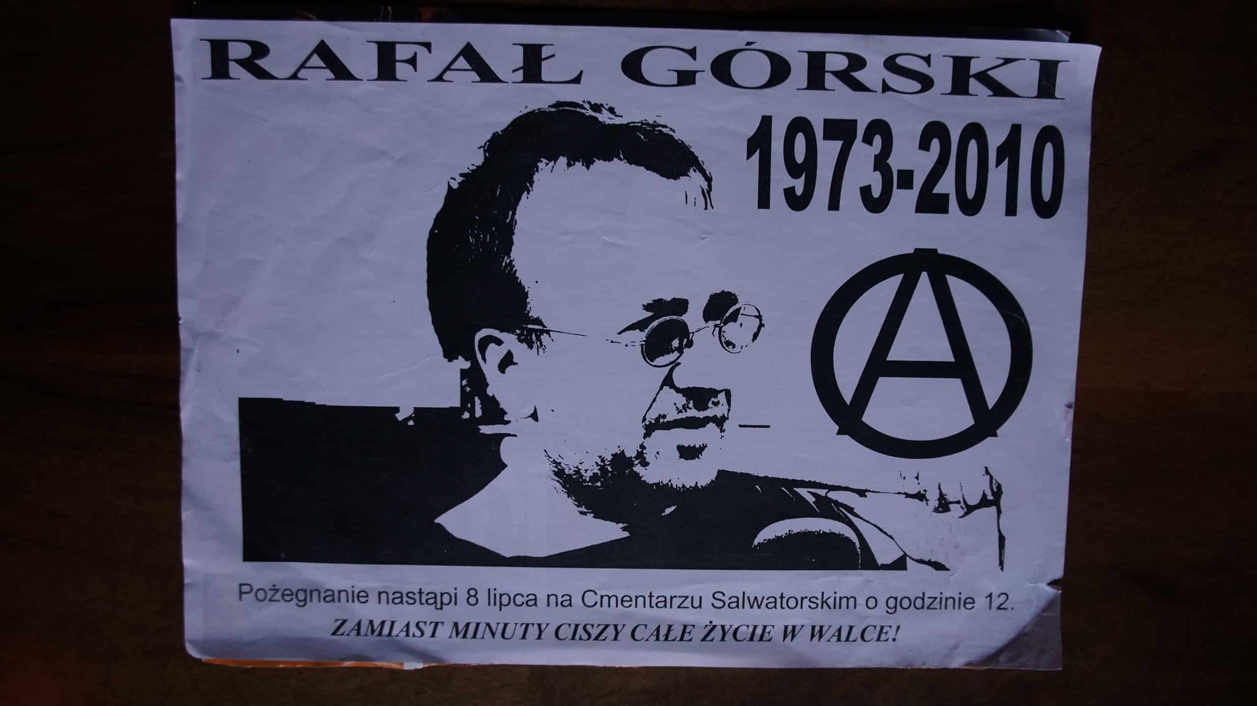 Rafał Górski Anarchista