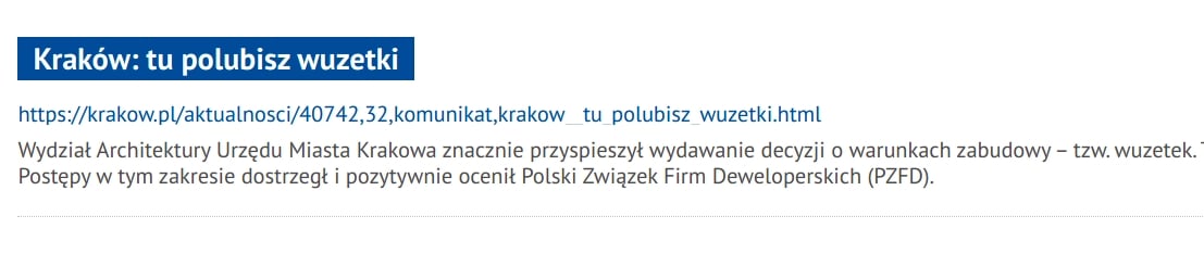 Kraków wuzetki najszybsze.