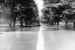 Błonia Powódź w Krakowie 1925 rok