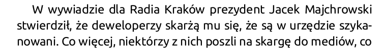 Krakow.pl. Szykanowani krakowscy deweloperzy!