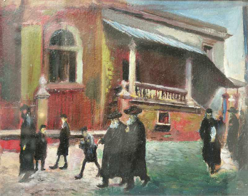 Abraham Neumann, Stara Synagoga na Kazimierzu.