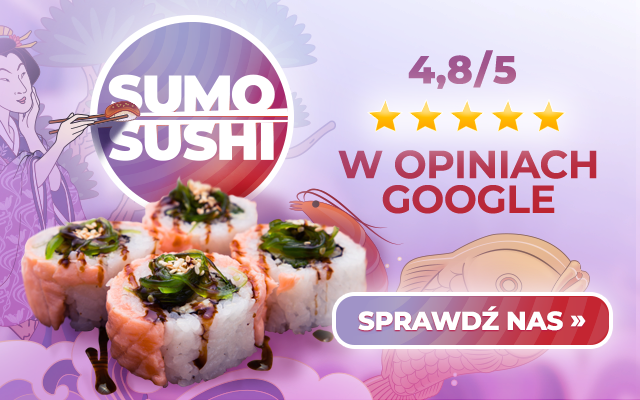 Najlepsze sushi w Krakowie - suszi