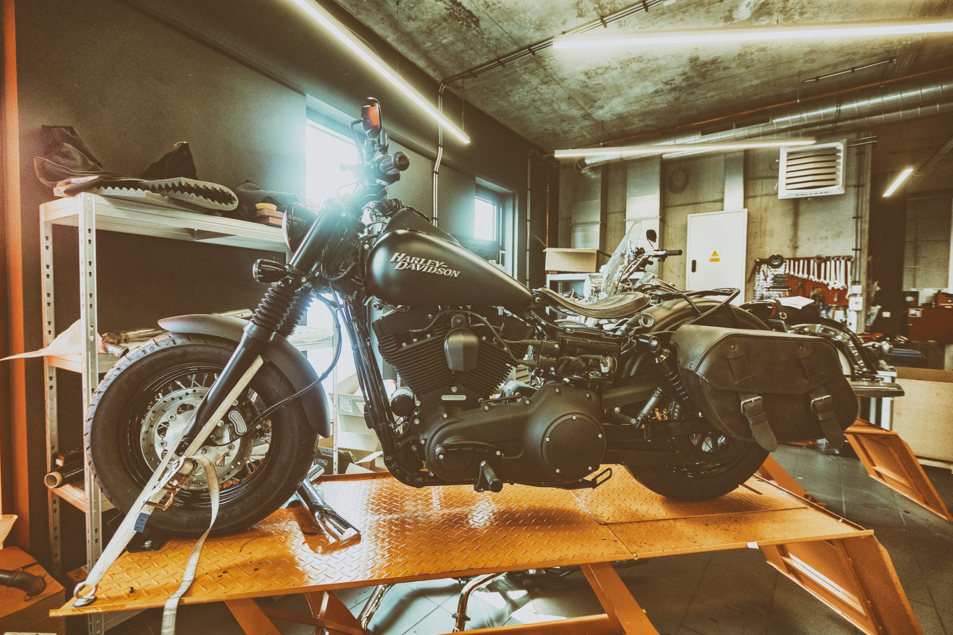 Motocykle Harley-Davidson przerabiane są pod wymagania właścicieli.
