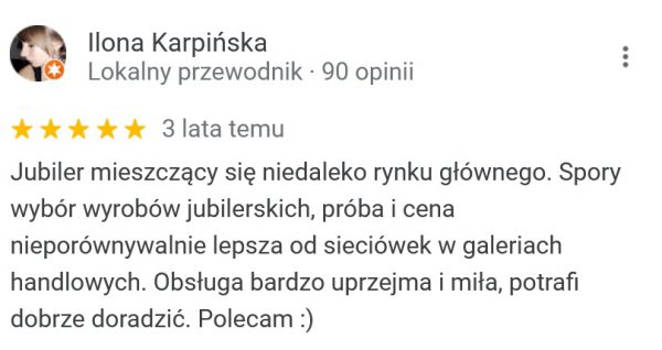 Jubiler w Krakowie