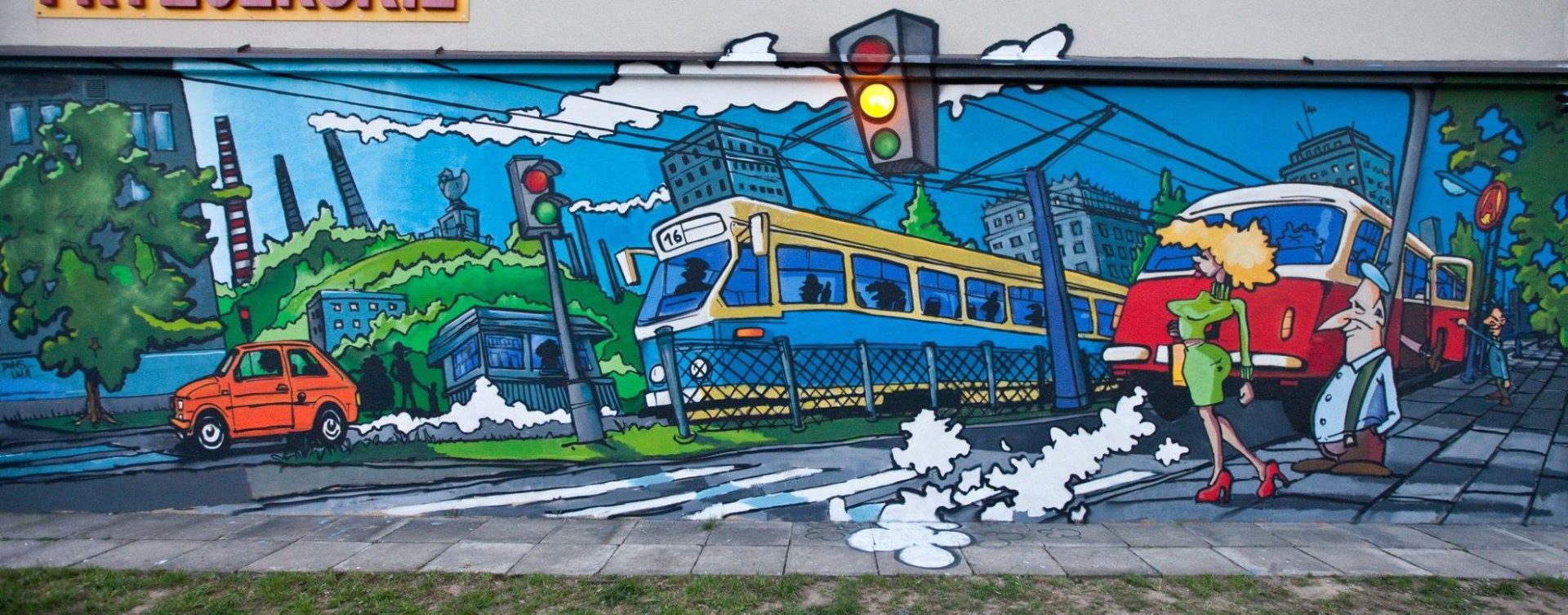 Łukasz Lenda mural